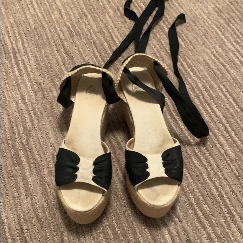 Castanet espadrille platforms